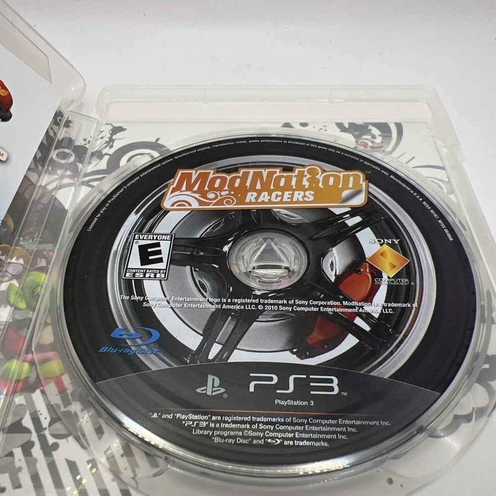 ModNation Racers (Sony PlayStation 3, PS3, 2010) Complete with Manual CIB